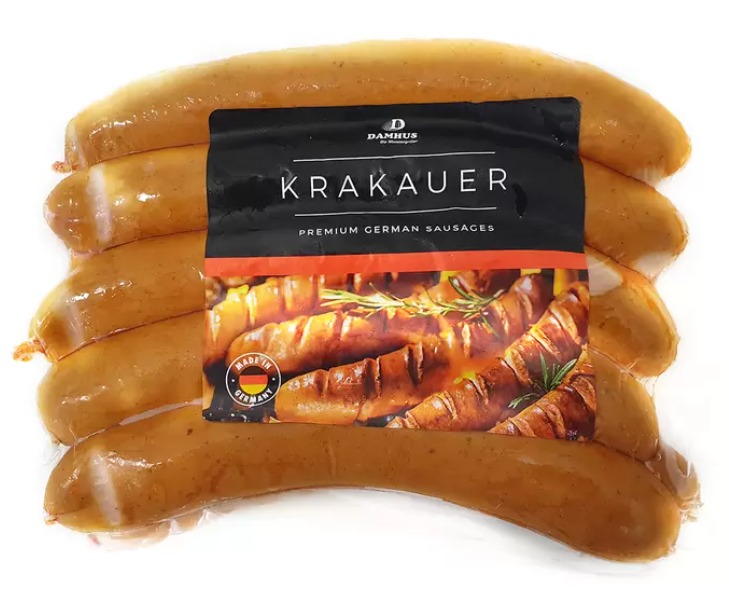 Damhus Krakauer German Sausages, 1kg